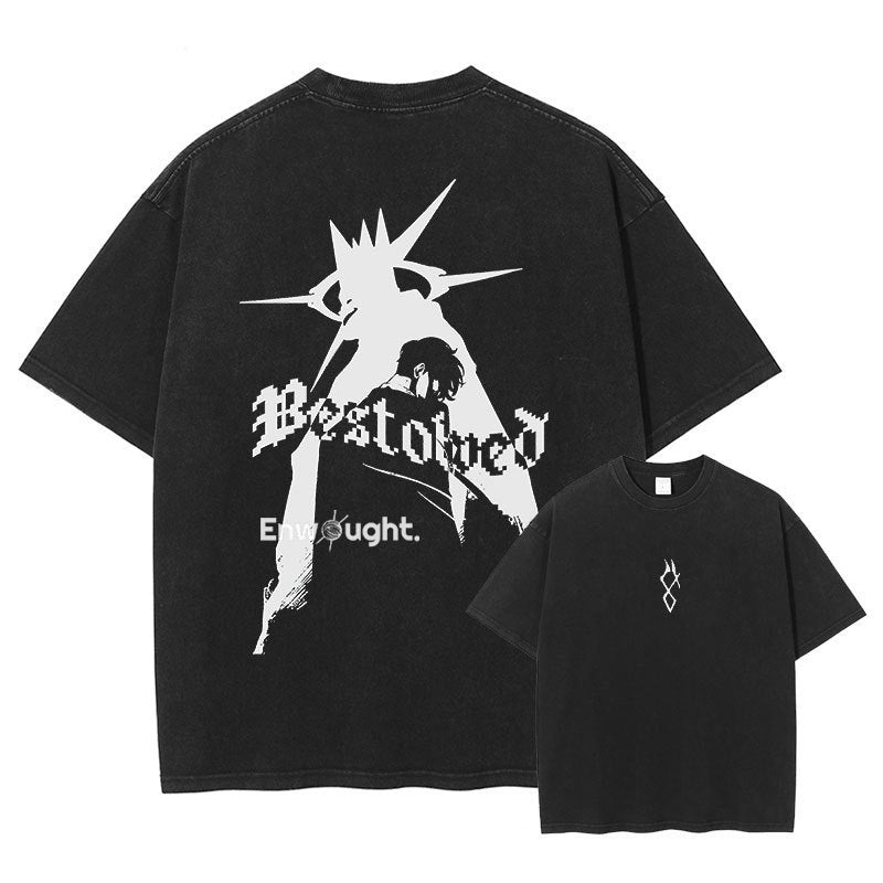 Sung Jin Woo T Shirt Anime S-Solo-Leveling Oversized Vintage eprolo
