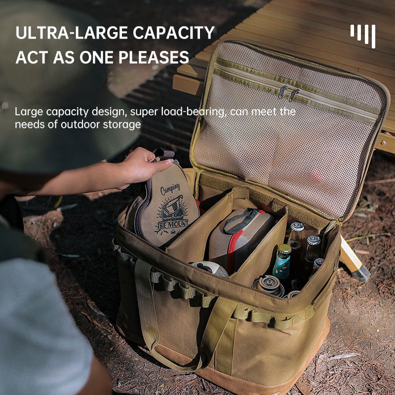 Outdoor Handbag Anti-Collision Storage Box Camping Waterproof Debris Bag Tableware and Kitchen Utensils Storage Bag eprolo