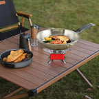 Camping Foldable Windproof Portable Burner Outdoor Gas Tank Stove for Backpacking Camping Hiking and Picnic Camping Burner eprolo