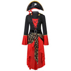 Pirate Costume for Women S-3XL, Sexy Pirate Outfit for Halloween Cosplay eprolo