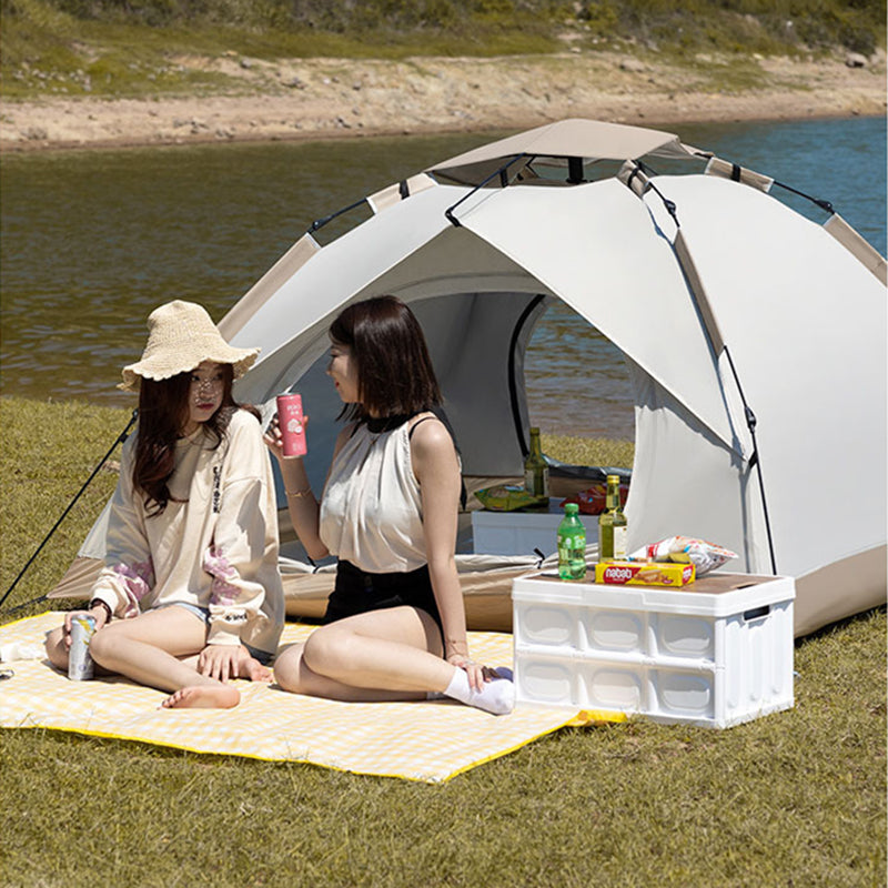 Outdoor Automatic Quick Open Tents Two Door Beach Camping Tent Breathable Rainproof And Sunscreen eprolo