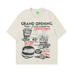 Camping printed men's and women's loose T-shirt eprolo