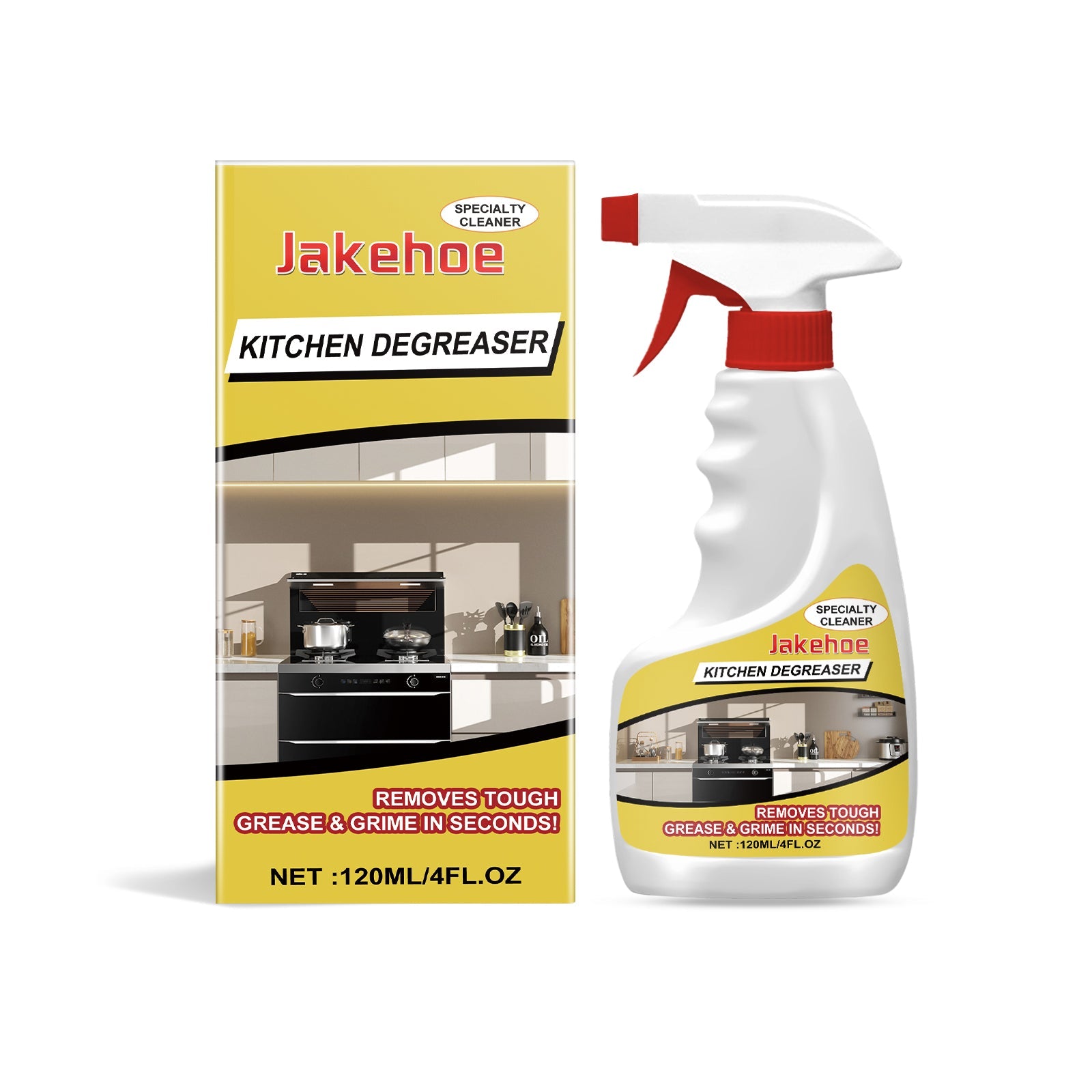Kitchen Cleaner Oil Remover Detergent Foam Home Kitchen Countertop Cleaner eprolo