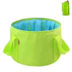 Multi-Purpose Outdoor Travel Portable Folding Bucket Foot Bucket Washbasin Camping Bucket Enlarged eprolo