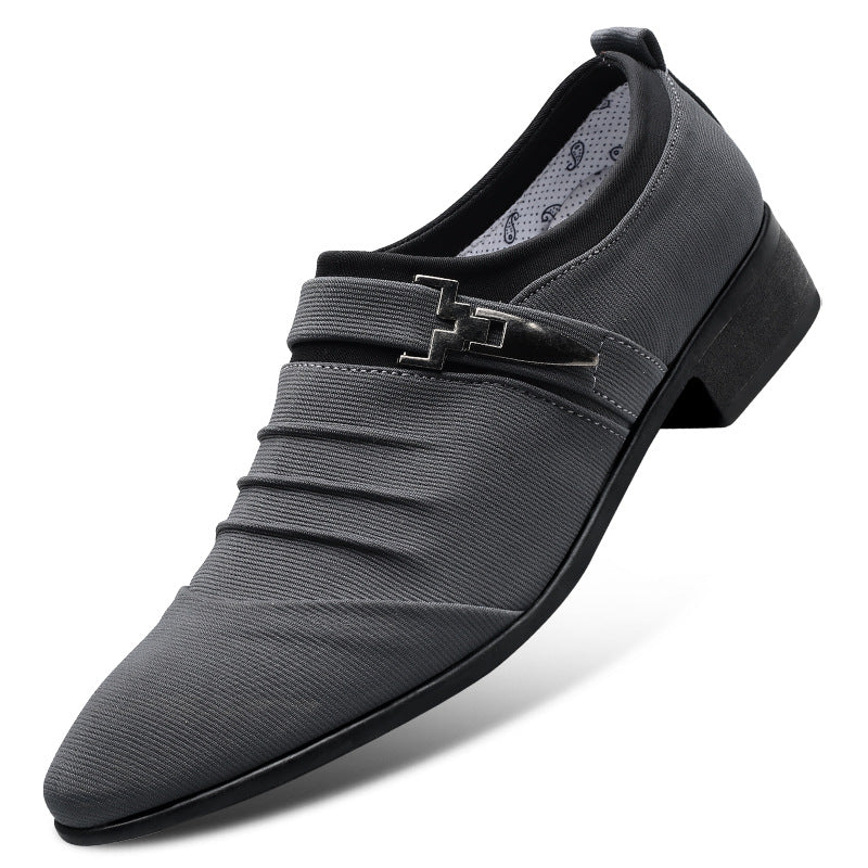 Cloth shoes men's plus size casual shoes breathable sleeve feet canvas shoes versatile men's shoes eprolo