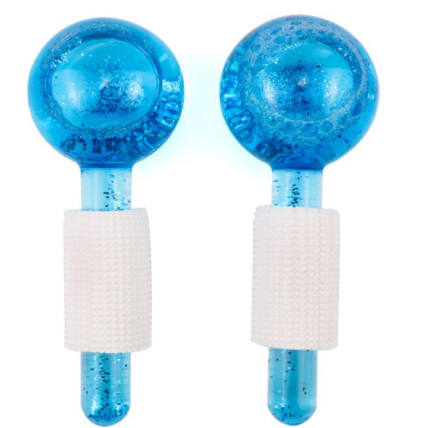 Beauty Ball Glitter Crystal Ice Hockey Ice Therapy Facial Massage Glass Beauty Ball Ice Wave Ball eprolo