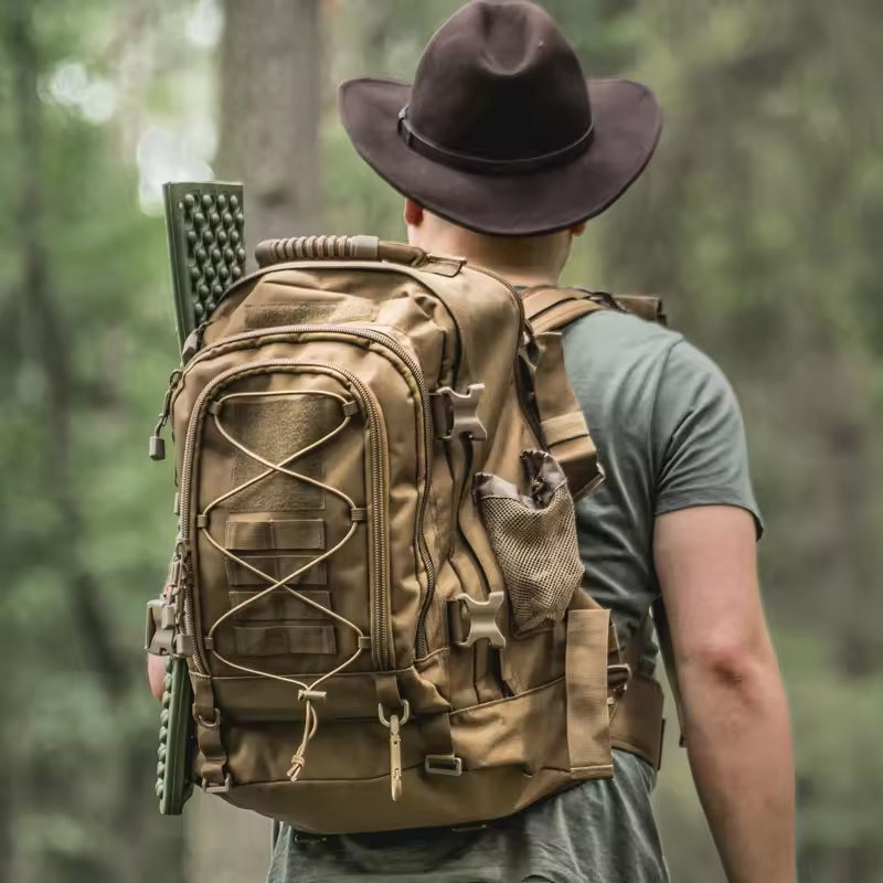65L Men's Outdoor Tactical Backpack: large - capacity, ideal for hiking, camping, and travel. A military - style rucksack eprolo