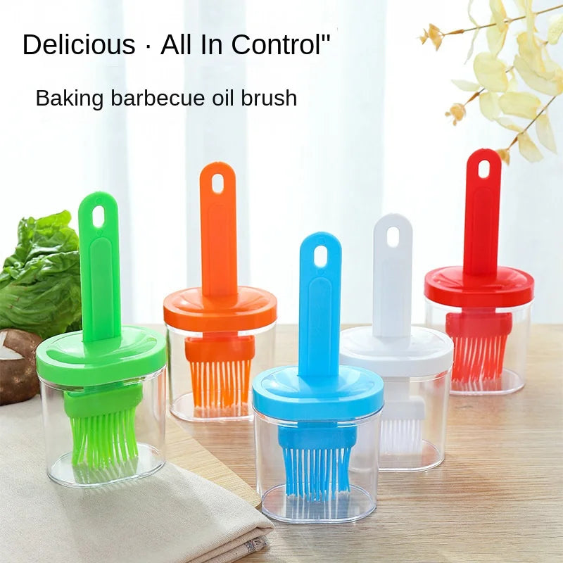 Cookware Bbq Oiler With Brush Kitchen Utensil Kitchen Baking Utensils Barbeque Oil Brush Outdoor Barbecue Cooking Tools Modern eprolo