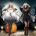 Halloween Costume Angel Role Play Performance Dress S-3XL Witch Costume Cosplay Angel Wings Goddess eprolo