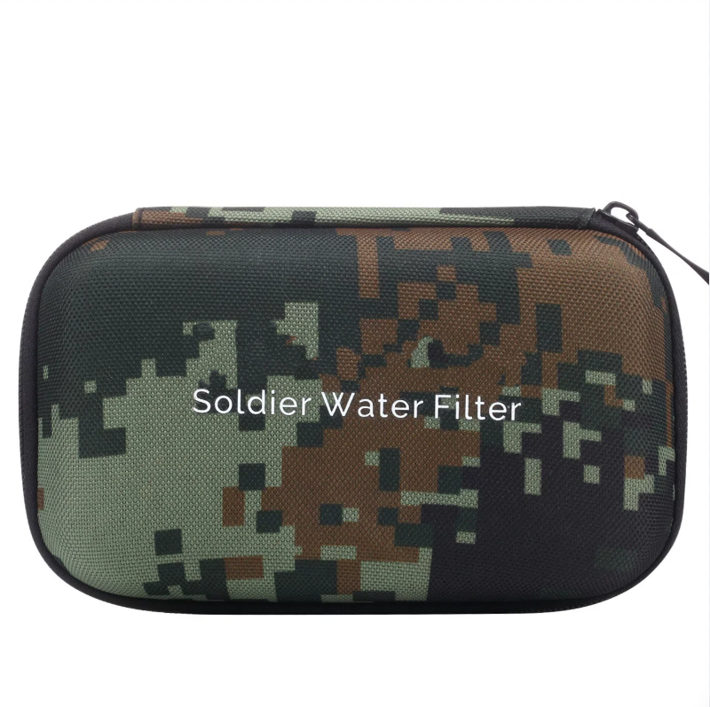 Outdoor water purifier, wilderness survival emergency rescue water filter, camping portable pump filter eprolo