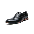Casual shoes, leather shoes, men's formal wear, men's shoes, lace up business pointed leather shoes eprolo