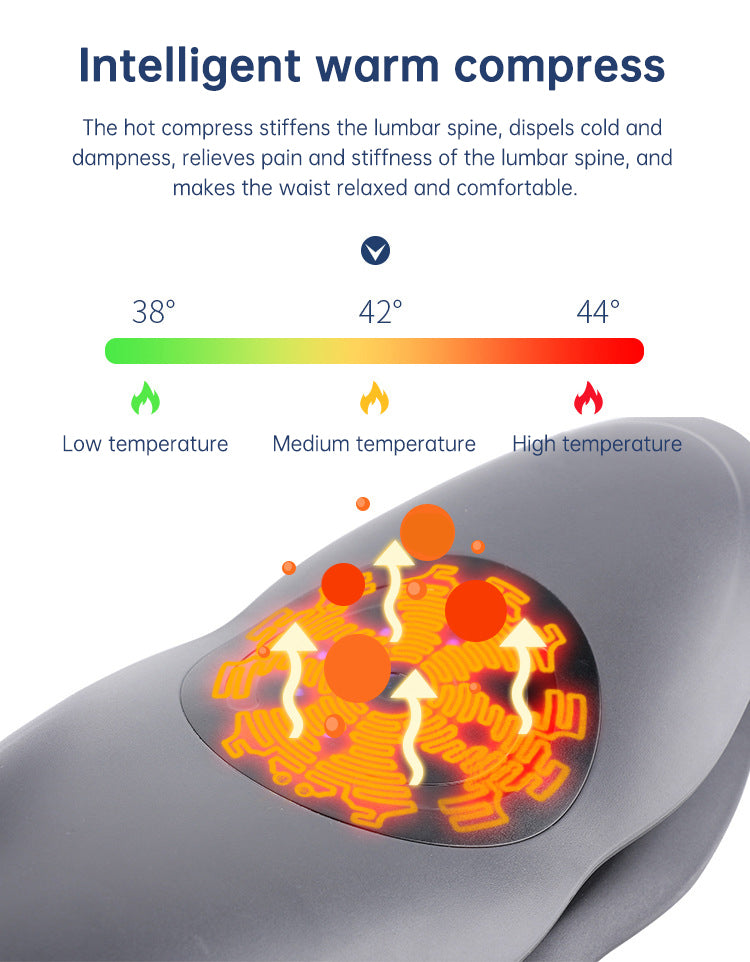 Lumbar Traction Massager | Inflatable Hot Compress Pain Relief - Whispering Desires Shoppe