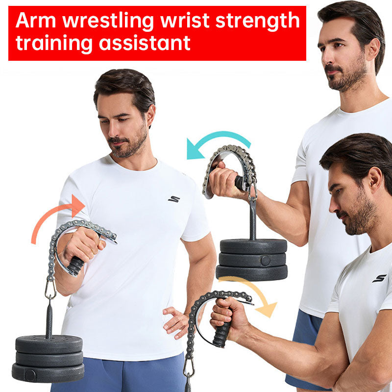 Wrist & Forearm Strengthener - Arm Wrestling Trainer, Grip Strength Equipment for Fitness & Physical Therapy eprolo