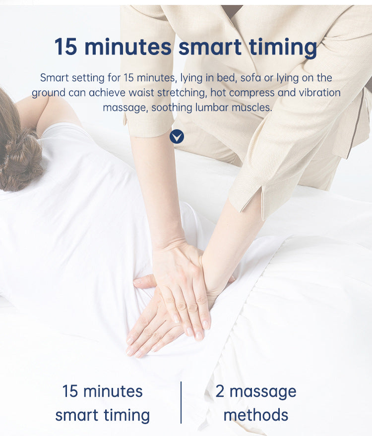 Lumbar Traction Massager | Inflatable Hot Compress Pain Relief - Whispering Desires Shoppe