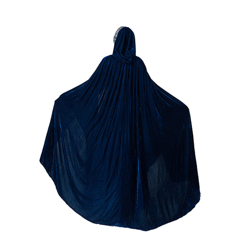 S-XL HalloweenMedieval Vintage Court Dress Cosplay Witch Stage Performance Costume eprolo