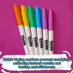 Easter Egg Decorating Kit for Kids - DIY Crafts Set with 6 Markers, Marshmallow Bunny Egg Holder, Cute Holiday Gift eprolo