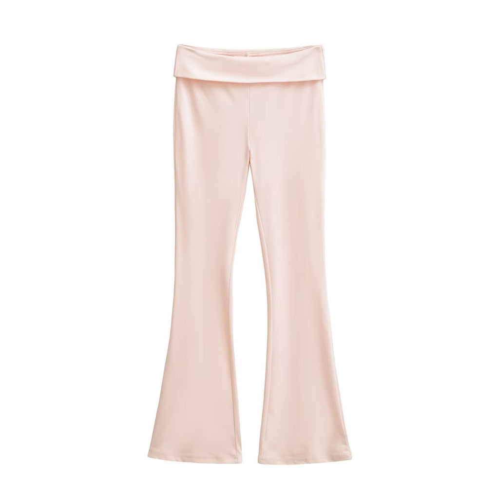 High waisted flared pants eprolo