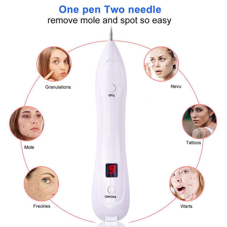 HailiCare Second Generation Display Mole Point Pen Electric Beauty Instrument Freckle Pen Tattoo Embroidery Beauty Instrument eprolo