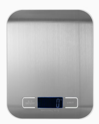 Electric Kitchen Scale Silver eprolo