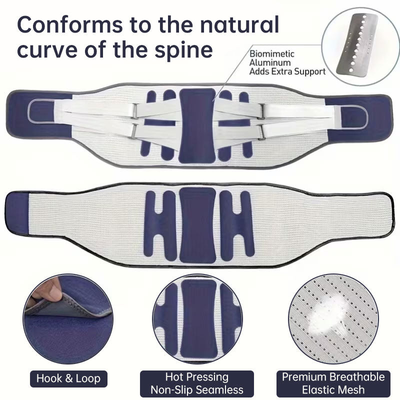 Back Support Belt | Pain Relief for Sciatica & Posture Correction - Whispering Desires Shoppe