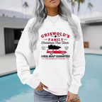 Long sleeved round neck GRISWOLD S printed pullover sweatshirt eprolo