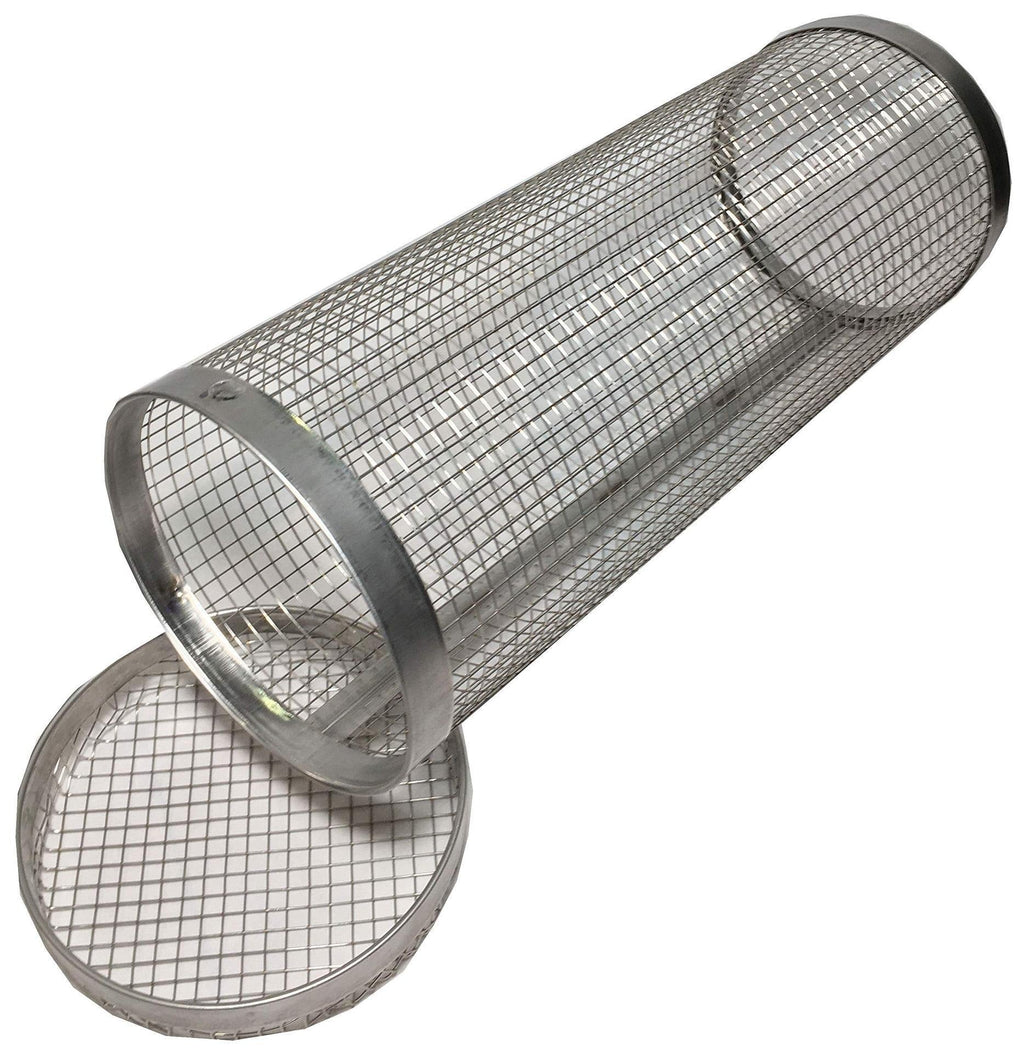 Rolling Grilling Basket Metal BBQ Barbecue Basket Net Portable Outdoor Camping Barbecue Rack Kitchen Gadgets eprolo
