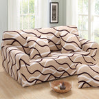Stretch Sofa Covers Furniture Protector Polyester Loveseat Couch Cover l 1/2/3/4-seater Arm Chair Cover for Living Room eprolo