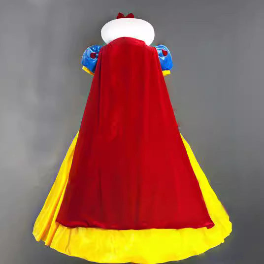 S-4XL Halloween Adult Snow White Dress Women's Costume Stage Performance Cosplay Dress In Stock eprolo
