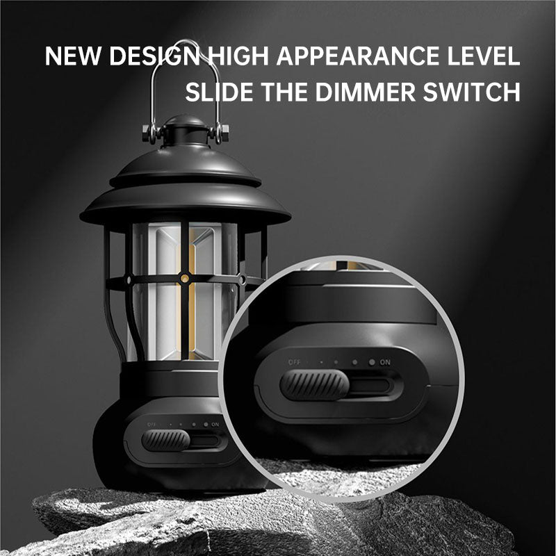 Camping Ligjt Outdoor  Ambience Lighting Camping Light Vintage Horse Light Gift USB Charging Tent Camp Lamp eprolo