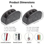 5-Slot Remote Control Holder Box - Desktop Organizer for TV, Media Player, Heater & Game Controllers eprolo