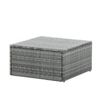 Patio Furniture, Outdoor Furniture, Seasonal PE Wicker Furniture,5 Set Wicker Furniture With Plywood Coffee Table eprolo