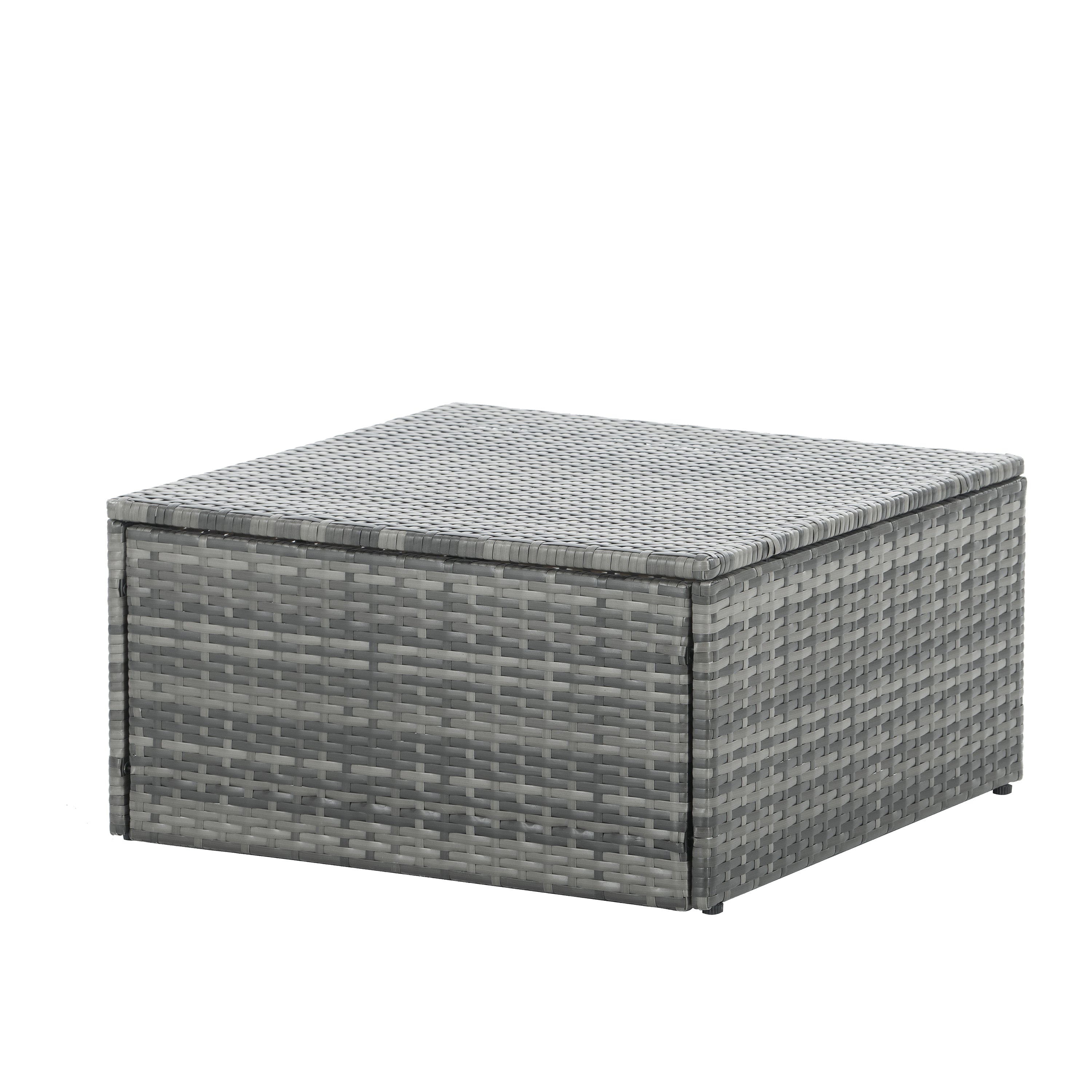 Patio Furniture, Outdoor Furniture, Seasonal PE Wicker Furniture,5 Set Wicker Furniture With Plywood Coffee Table eprolo
