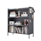 3 Tier Pantry Storage Cabinet Baker Racks for Kitchen with Storage Kitchen Pantry Storage Cabinet Microwave Rack Storage Rack eprolo
