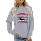 Long sleeved round neck GRISWOLD S printed pullover sweatshirt eprolo