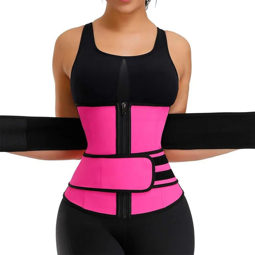 Women's zippered waist shaping clothing belt, beauty and sports belt belt eprolo