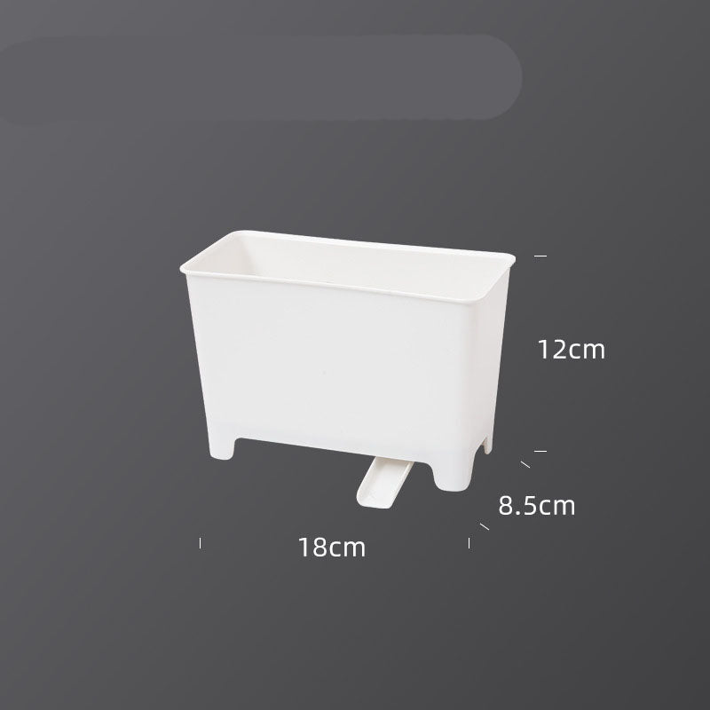 Kitchen Sink Drain Trash Can Food Meal Residue Filter Removable And Washable Drainage Desktop Kitchen Waste Trash Can eprolo