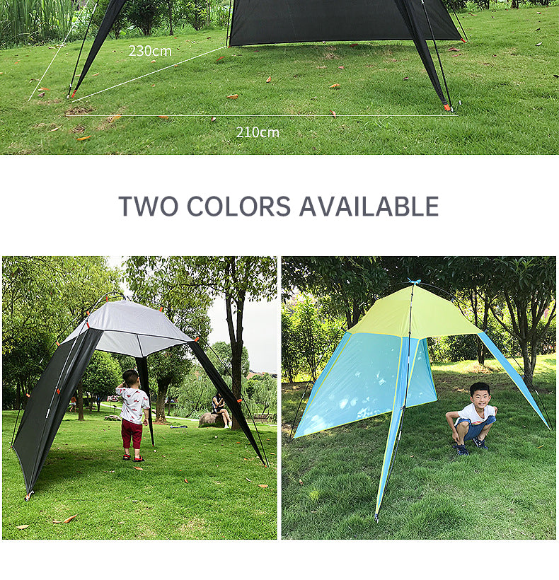 Pop Up Beach Tent Sun Shade Shelter Anti-UV Shelter Fully Automatic Folding Camping Tent eprolo