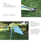 Pop Up Beach Tent Sun Shade Shelter Anti-UV Shelter Fully Automatic Folding Camping Tent eprolo