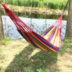 280*80cm  Camping Portable Outdoor Hammock Folding Single Hanging Canvas Hammock eprolo