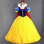S-4XL Halloween Adult Snow White Dress Women's Costume Stage Performance Cosplay Dress In Stock eprolo