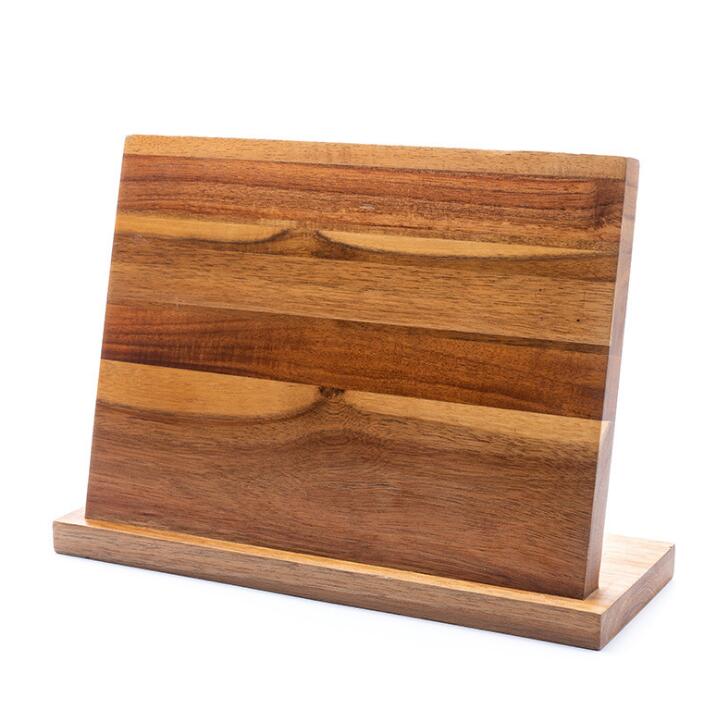 Solid Wood Powerful Magnetic Knife Holder Kitchen Chef Cooking Tools eprolo