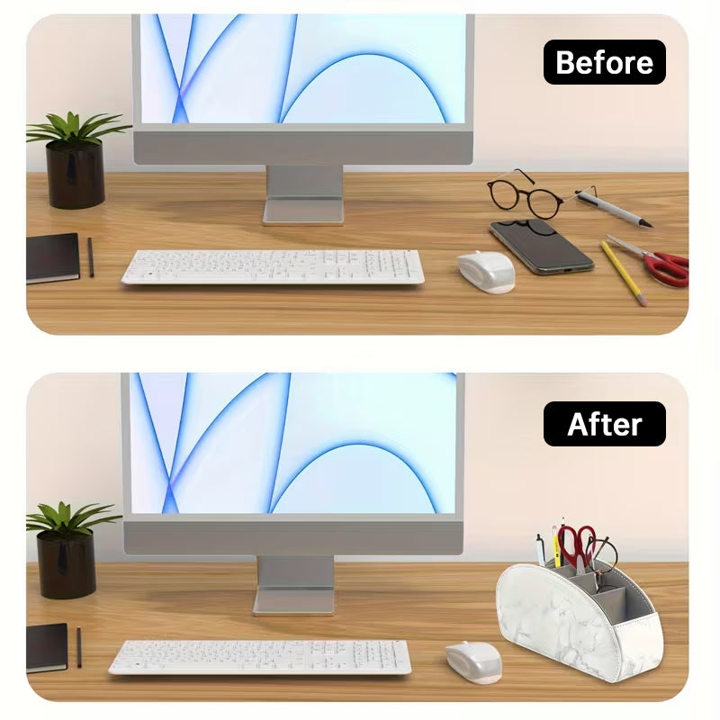 5-Slot Remote Control Holder Box - Desktop Organizer for TV, Media Player, Heater & Game Controllers eprolo
