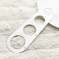 Stainless steel measuring tool Italian noodle ruler with 4 holes kitchen tools kitchen supplies noodle pasta ruler eprolo