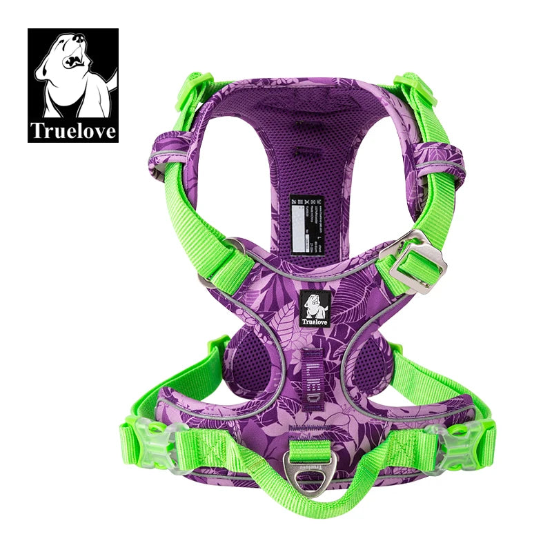 TRUELOVE Reflective Camouflage Dog Harness TLH5653