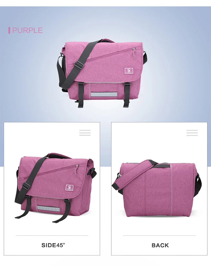OIWAS 15-Inch Laptop Messenger Bag