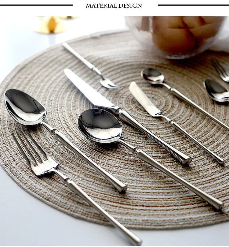 ROXY Stainless Steel Flatware — Utensils & Sets