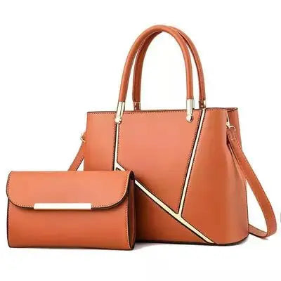 Women's Large PU Shoulder Tote Bag