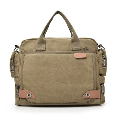 DIDA BEAR Men's Canvas Messenger Bag