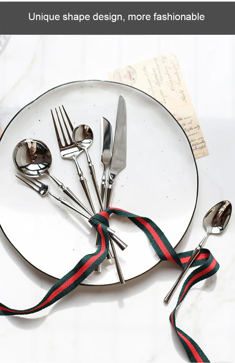 ROXY Stainless Steel Flatware — Utensils & Sets