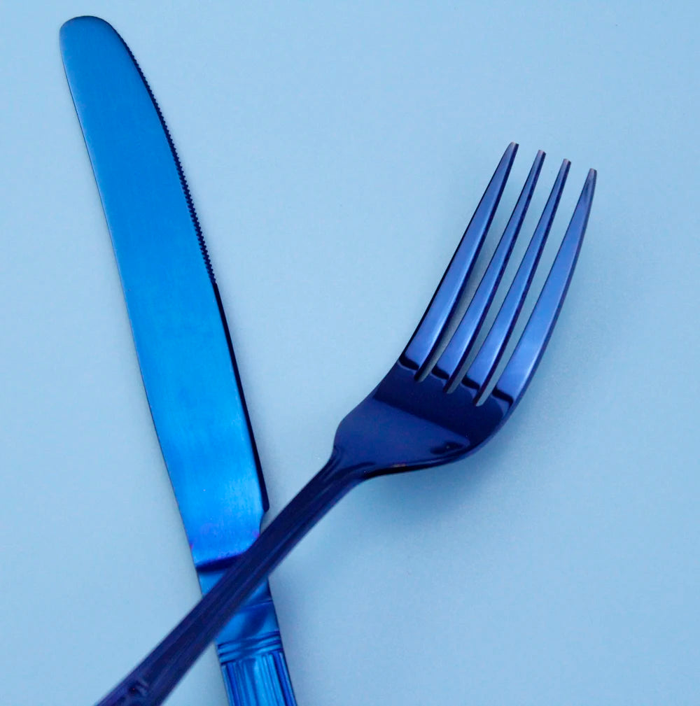 LUCF Vintage-Style Stainless Steel Flatware